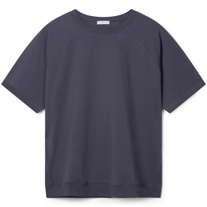 Short Sleeved Sweatshirt Dove Grey