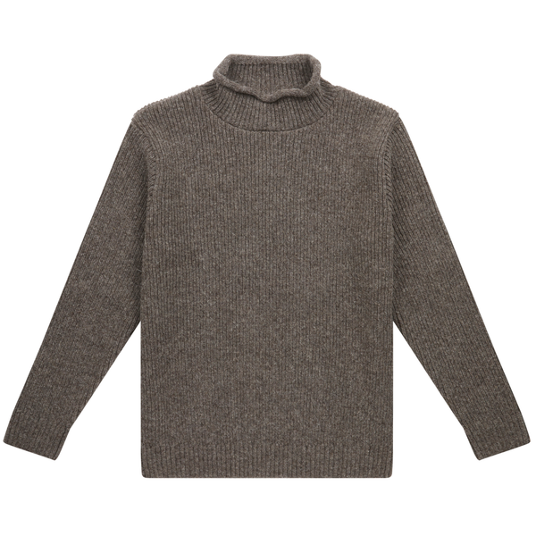 100% British wool turtle neck jumpers